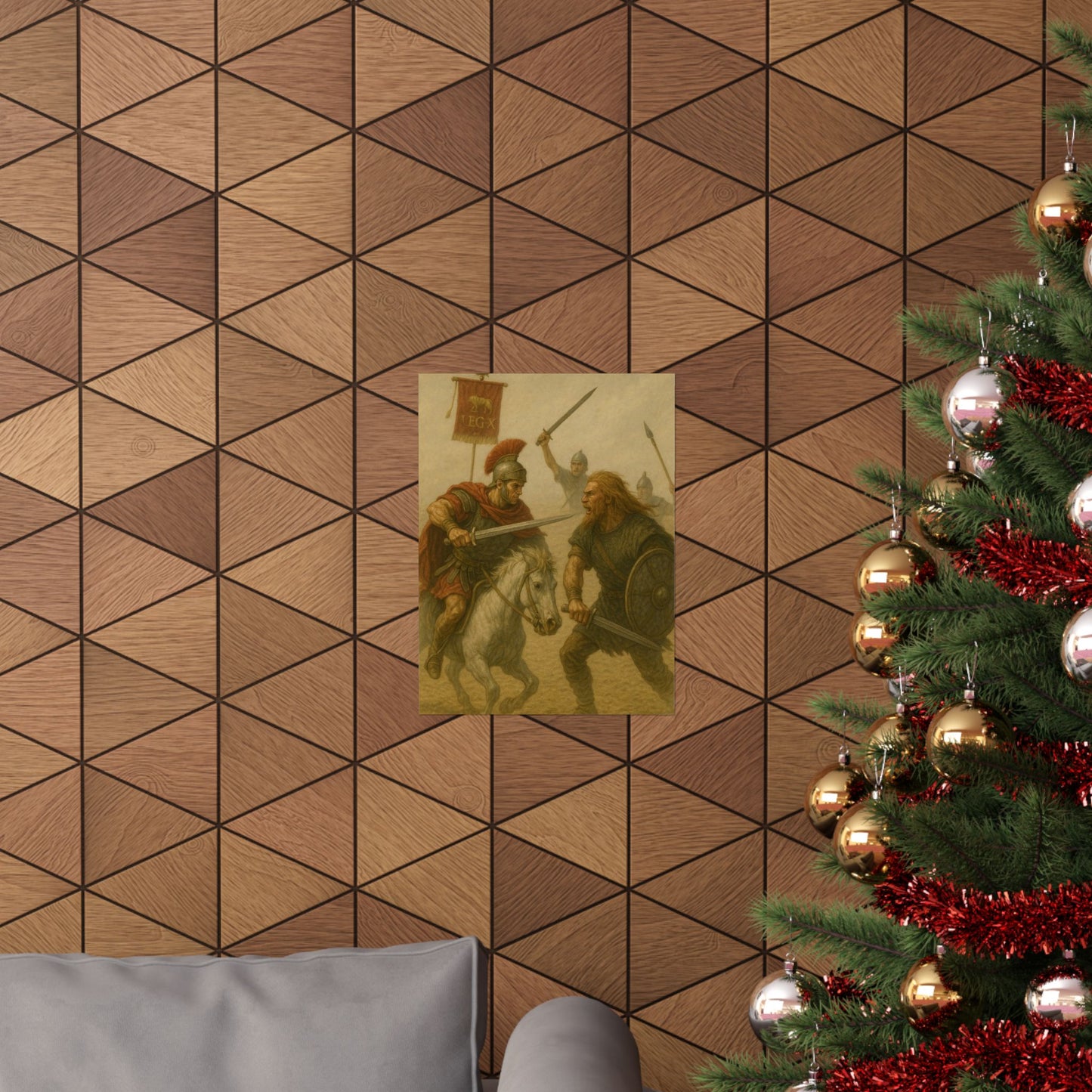 Epic Historical Battle Matte Posters, Wall Art, Home Decor, Gift for History Lovers, Classroom Decor, Roman Warfare Art