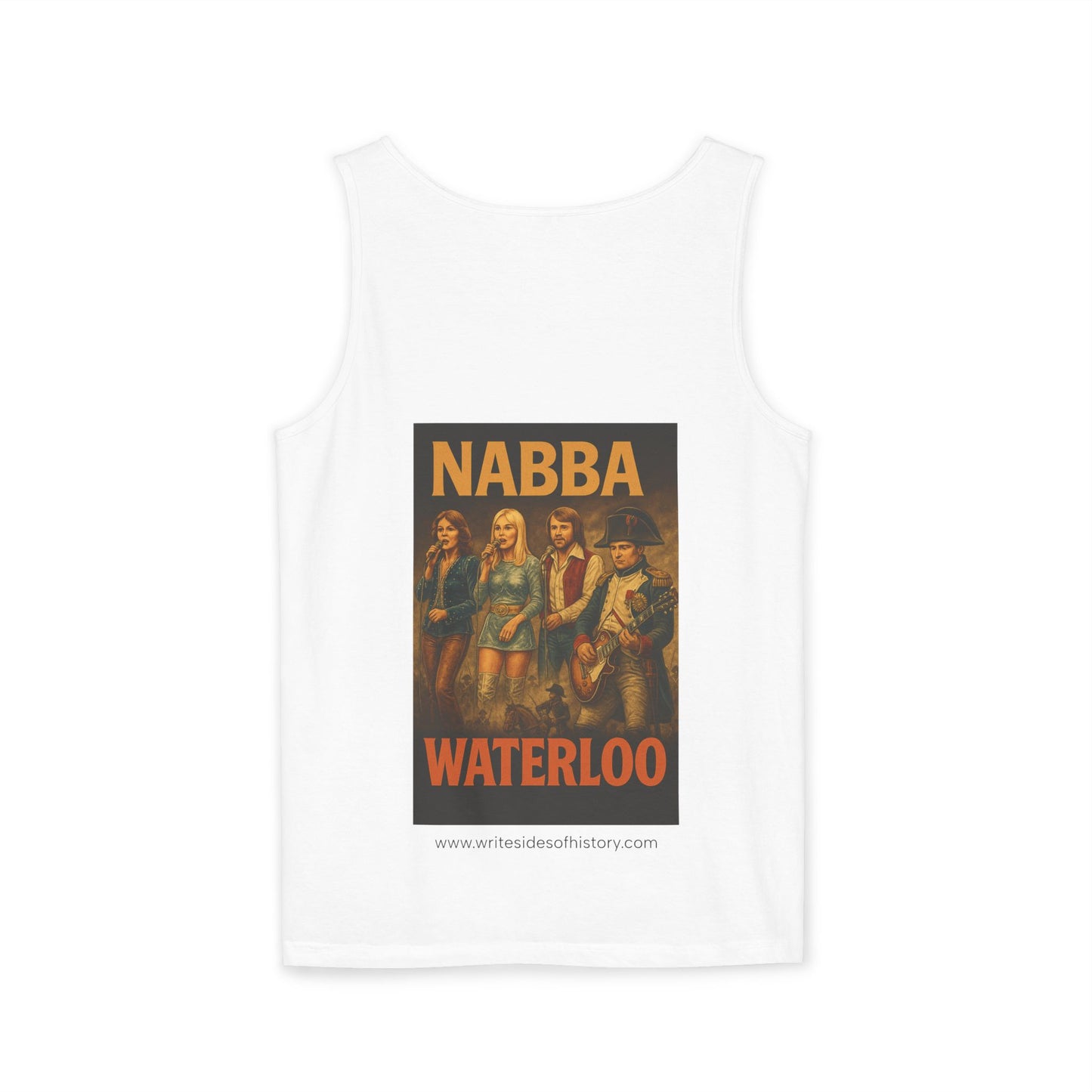 Stylish Unisex Tank Top - Trendy Summer Wear, Perfect for Festivals, Beach Days, Casual Outfits, Fitness Fashion, NABBA WATERLOO Design