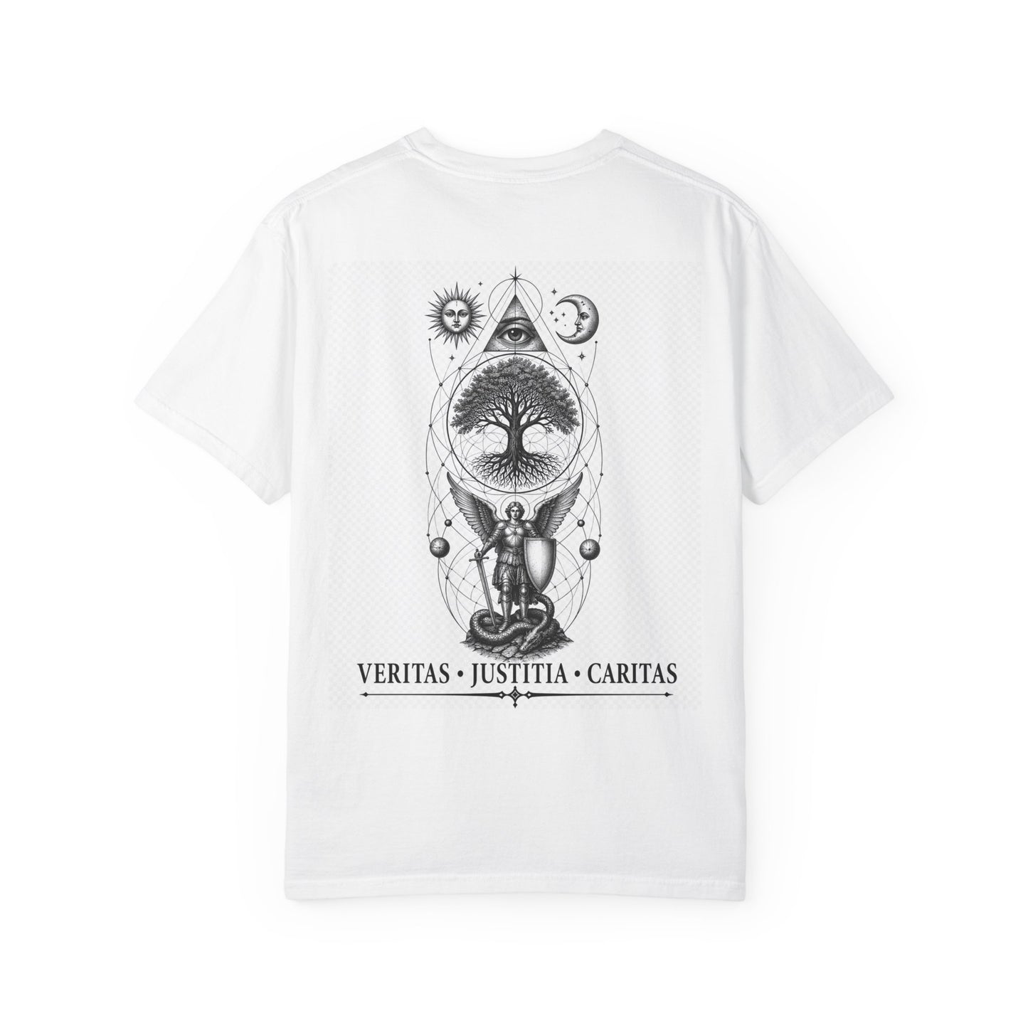 Copy of Copy of Nostalgic Nature Unisex T-Shirt with Divine Elements, nature-inspired tee, astrology shirt, graphic cotton t-shirt, eco-friendly [...]