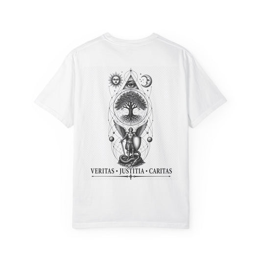 Copy of Copy of Nostalgic Nature Unisex T-Shirt with Divine Elements, nature-inspired tee, astrology shirt, graphic cotton t-shirt, eco-friendly [...]